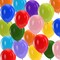 Colorful Balloons, 100 PCS 12 inch Assorted Rainbow Latex Balloons, Bright Color Balloons